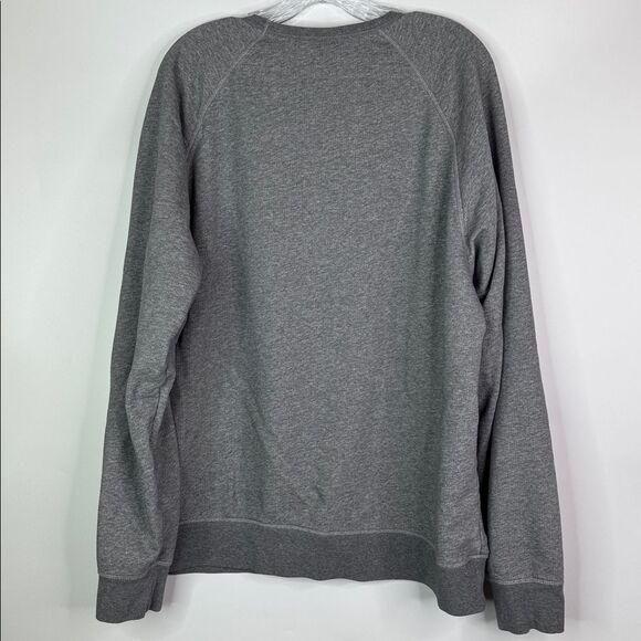 Patagonia Mahnya Fleece Long Sleeve Gray Sweatshirt Size XL - Picture 4 of 9